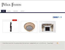 Tablet Screenshot of galeriefourtin.com